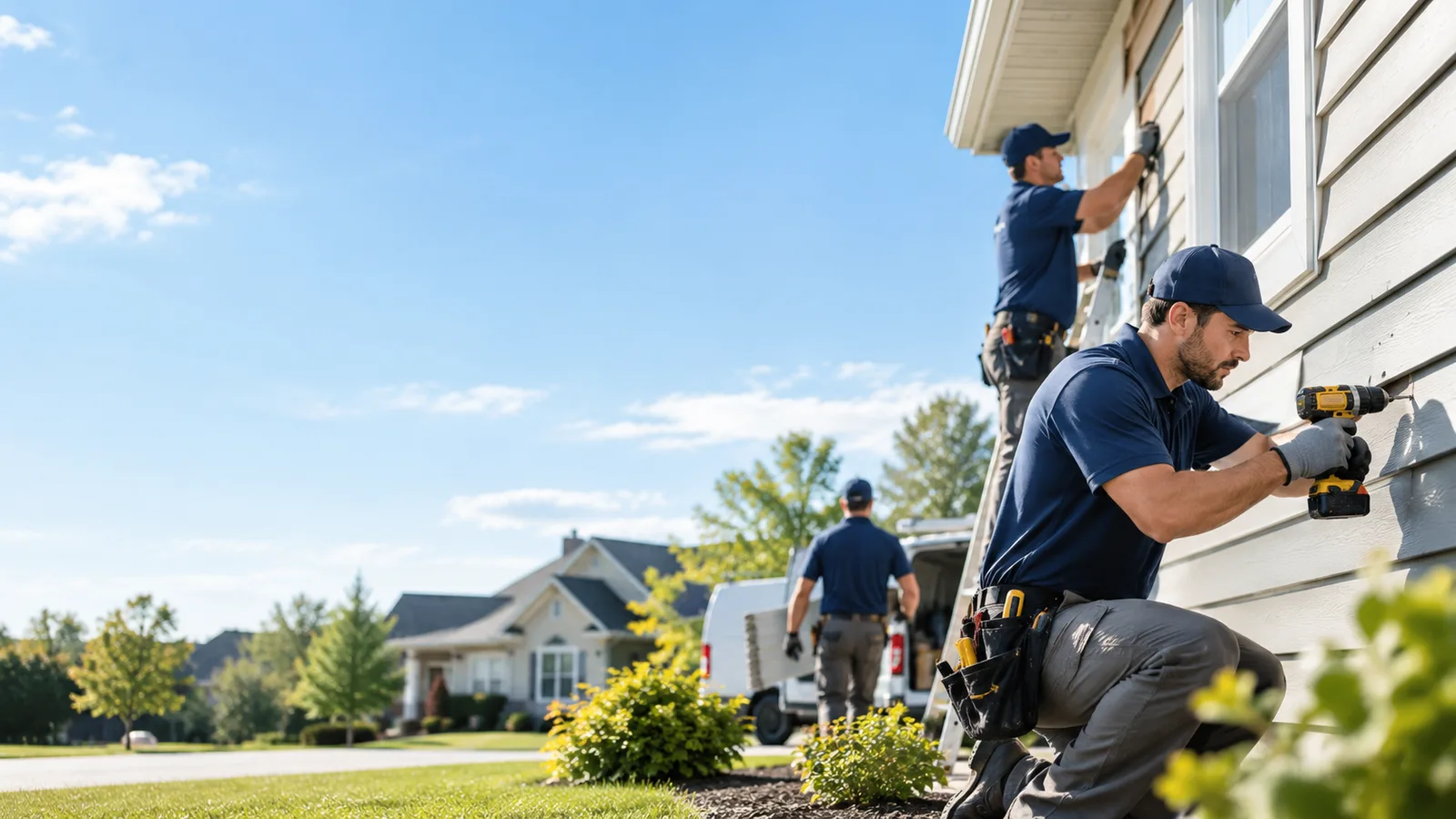 Commercial Siding Installation in New Bloomington, OH